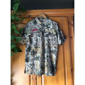 Game Guard Outdoors Cactus Camo Hunting Shirt Men's Size M
